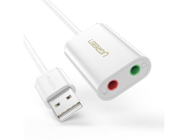 Ugreen - Lydkort - 16-bit - 48 kHz - stereo - USB 2.0