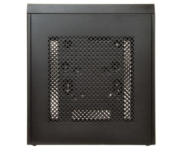 Chieftec IX-01B-OP, Small Form Factor (SFF), PC, musta, Mini-ITX, Terästä, 2.5,3.5"