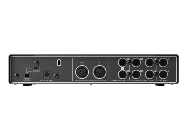 Yamaha URX44C, Desktop, Sort, USB, DC, 252 mm, 159 mm