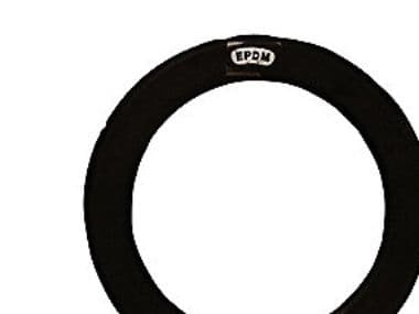 Flänspackning EPDM med stålinsats 76,1 mm