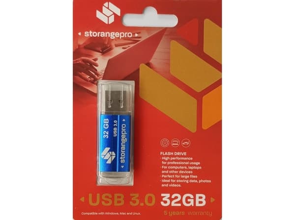 Minnepinne Storange 32 GB Basic PRO USB 3.0 svart