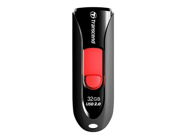 Transcend JetFlash 590 - USB flash-enhet - 32 GB - USB 2.0