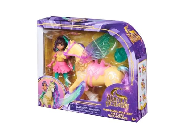 Unicorn Academy Wing Magic Ava och Leaf