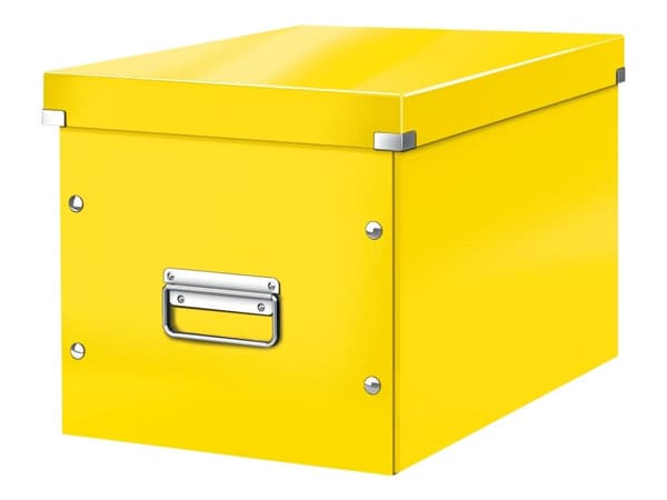 Leitz Click & Store WOW Cube Large - Lagerboks - gul