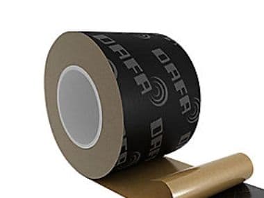 DAFA UV-tejp svart ångspärrtejp 60 mm 25 m