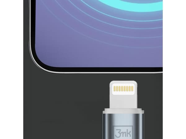 3MK USB-C - Lightning USB-kabel 3 m hvit