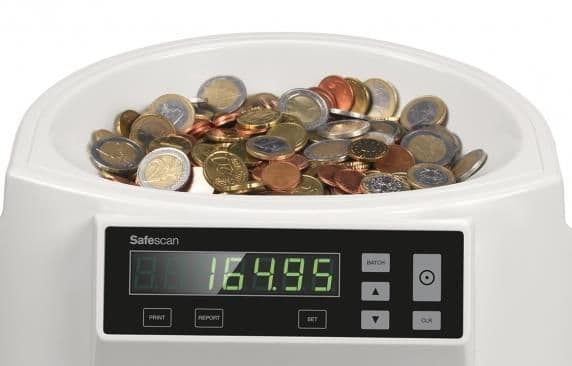 SafeScan 1250 PLN myntteller og sorterer