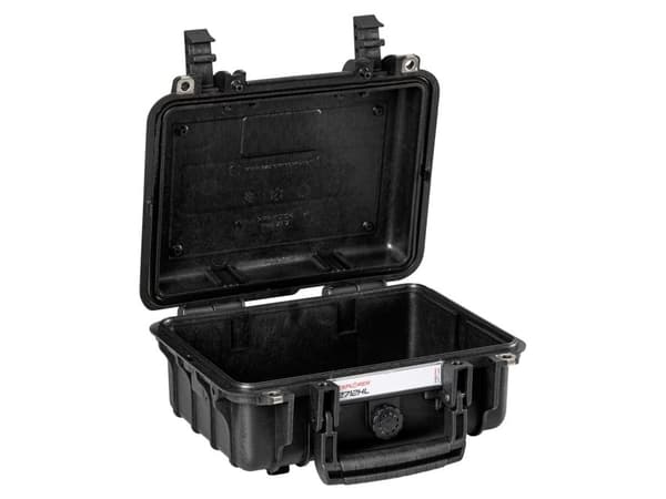 Explorer Cases 2712HL.B E, Hard shell-etui, Polypropylenkopolymer (PPC), 1,46 kg, Sort