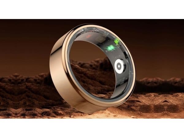 Powerton SMART RING smart ring storlek 12, guldfärgad