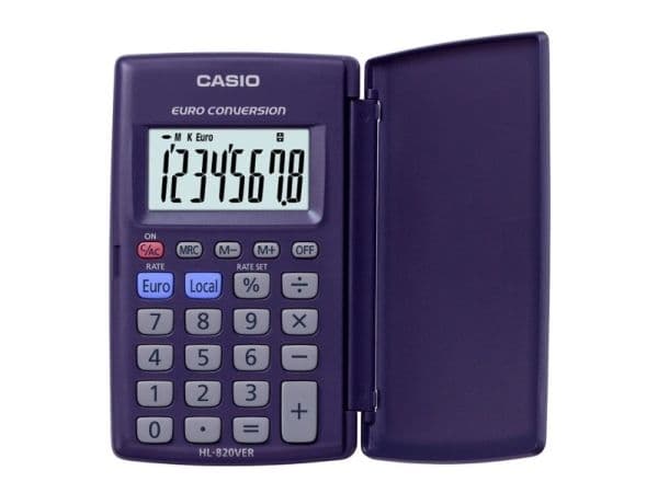 Casio HL-820VER - Lommekalkulator - 8 sifre - batteri
