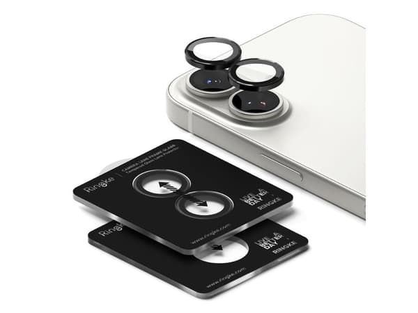 OSLONA APARATU RINGKE CAMERA FRAME PROTECTOR 2-PACK IPHONE 17 BLACK
