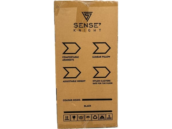 SENSE7 Knight lenestol svart