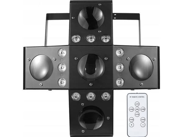LIGHT4ME BEAMSTORM LED-ljuseffekt RGBA-W dynamisk