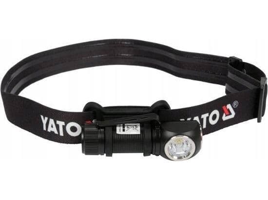 YATO head flashlight 2in1 350LM