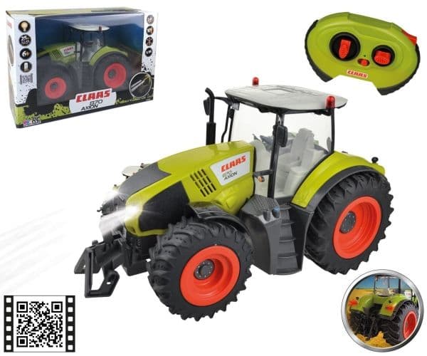 CLASS TRAKTOR MED LYS LENGDE 36 CM