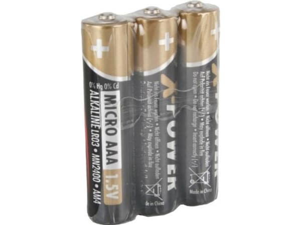 Paristo Micro AAA / LR03 3kpl X-Pow. jännite 1,5 V 3kpl putki