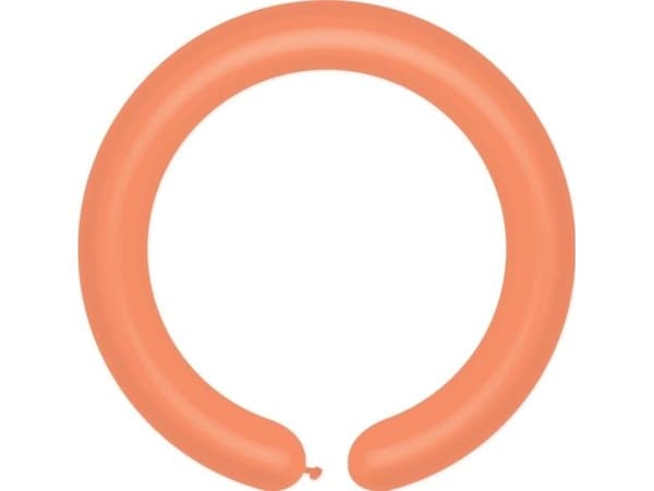 Gemar Modellera, rör - orange - pastell - 100 st. hög kvalitet. universal