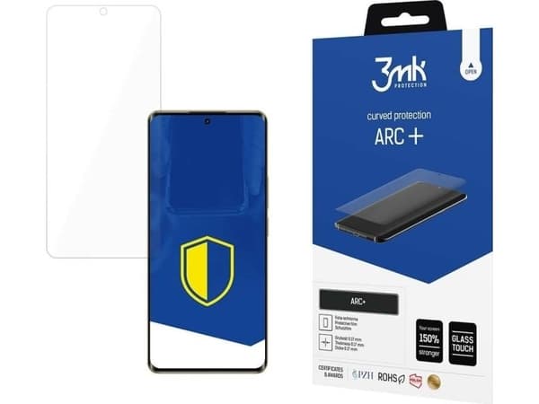 3MK ARC+ Realme 12 5G Fullscreen -filmi