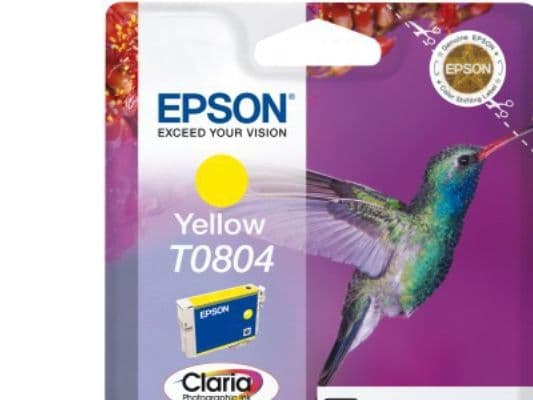 Epson bläck T0804 (C13T080440) gul