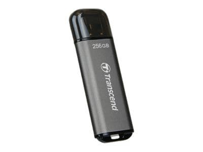 Transcend JetFlash 920 - USB-flashstasjon - 256 GB - USB 3.2 Gen 1 - romgrå