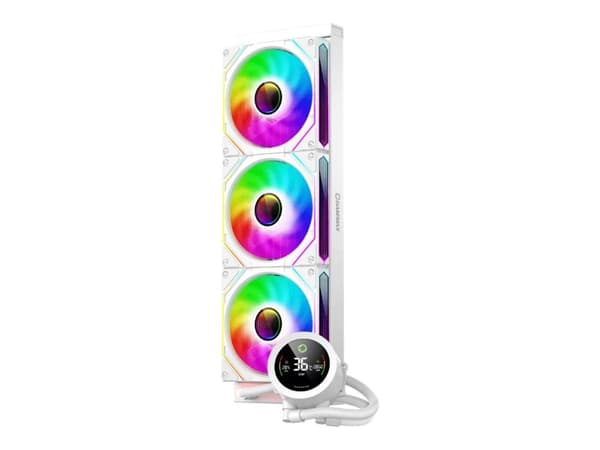 Gamemax | CPU Liquid cooler | ICEBURG 360 DIGITAL | White