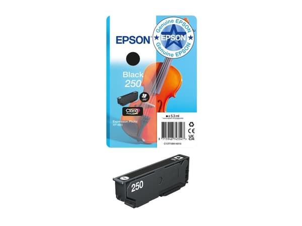 EPSON mustemuste musta 5.3ml XP 980, ''25''