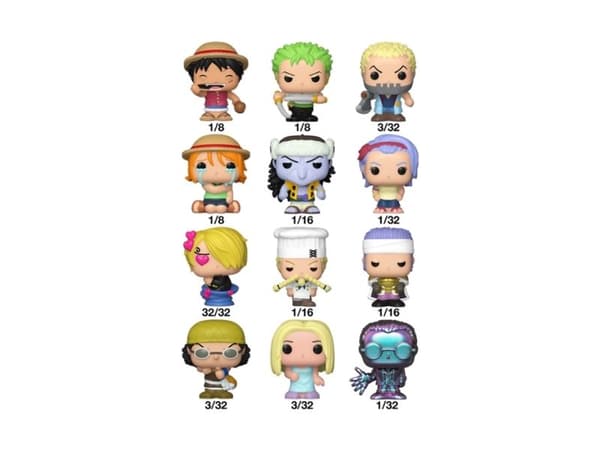 Funko Bitty POP Singles 32PC PDQ One Piece