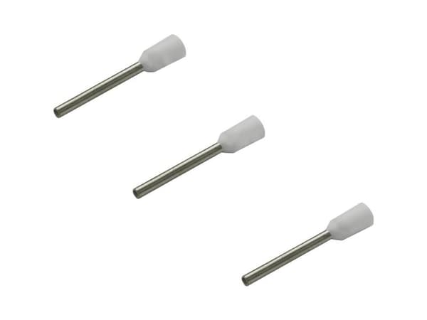 Rittal 4050.737 Kabelskor 0,50 mm² Delvis isolerade Vit 1000 st