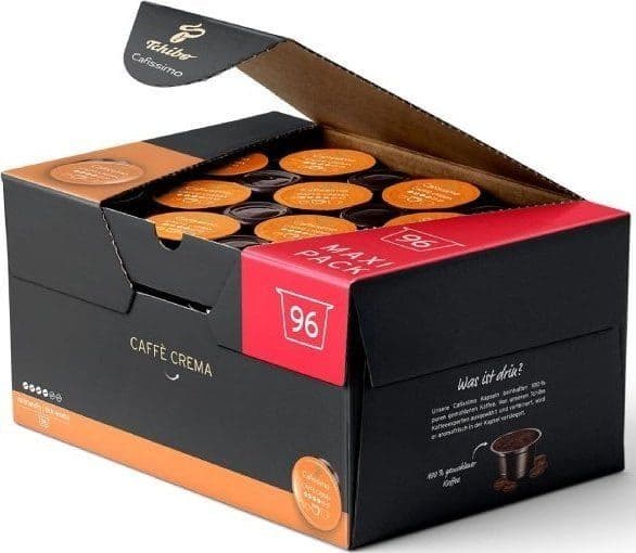 Tchibo Cafissimo Caffè Crema Rich Aroma 192 kapsler