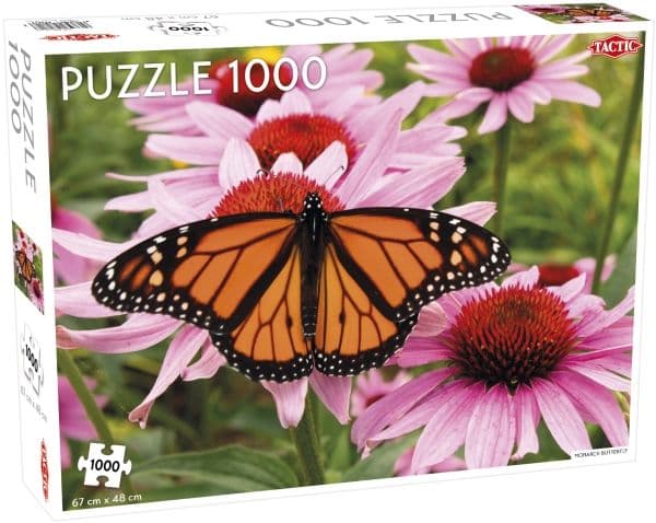 Tactic Monarch Butterfly 1000 pcs, 1000 stykker, Dyr, 9 år