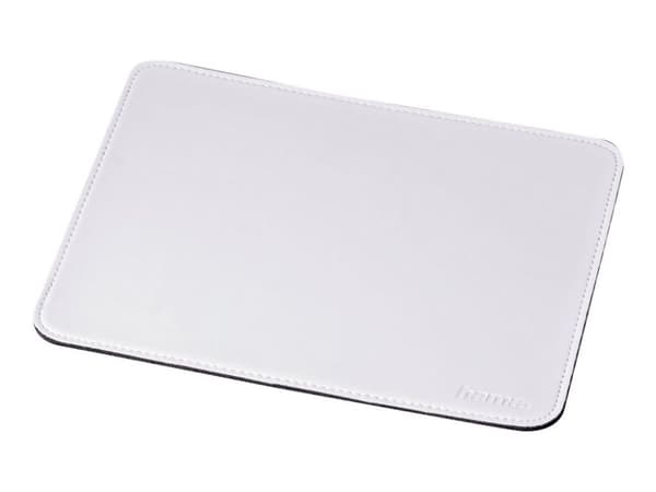 Hama Leather Mouse Pad - Musematte - hvit