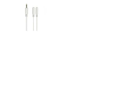 Sinox One hodetelefonfordeler. 0,2m. Hvit