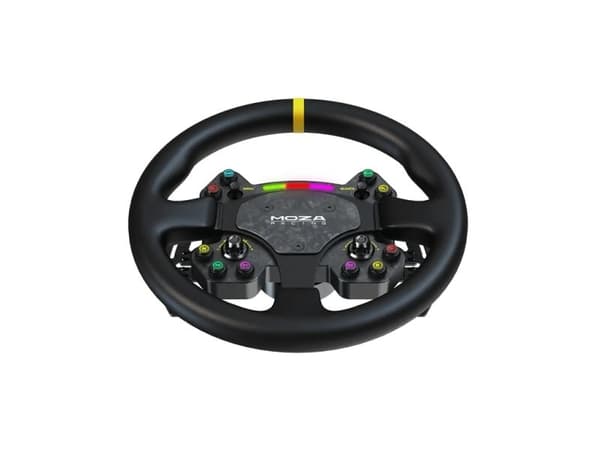 MOZA RS V2 ohjauspyörä, pyöreä - nahka (33 cm)
