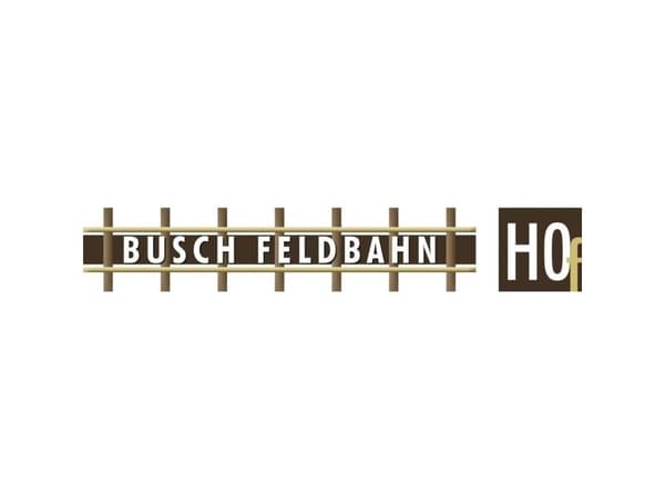 Tipvognsbane H0f Busch Feldbahn (12011) DC