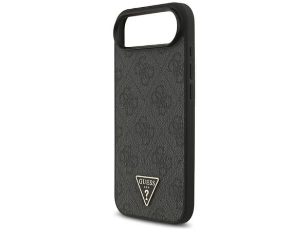 Guess 4G Strap Triangle Logo MagSafe Case for iPhone 17 Air - Black