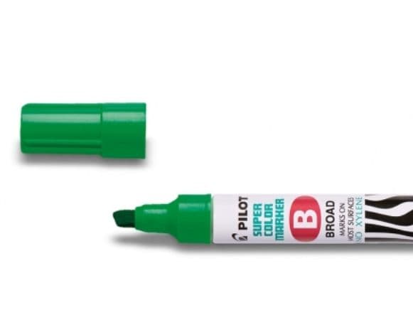Pilot Permanent markør SCA-B grønn (WP1161)