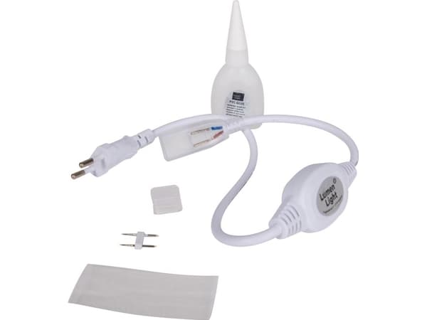 LIT230-anslutningskabel 0.5M IP67 vit - STANDARD