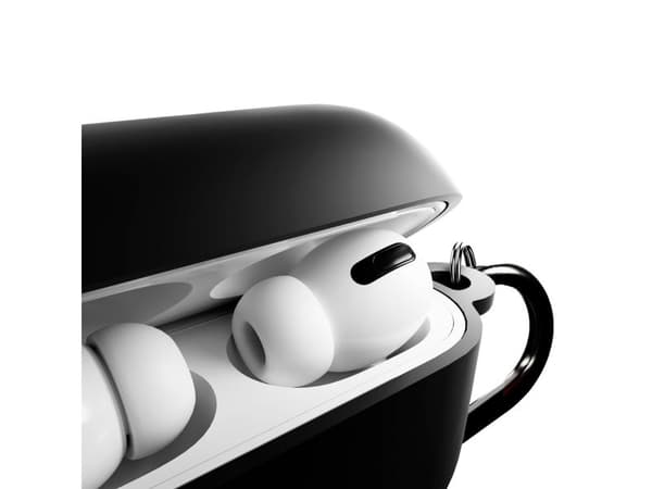 Puro Icon-skydd till AirPods Pro 3 - sort