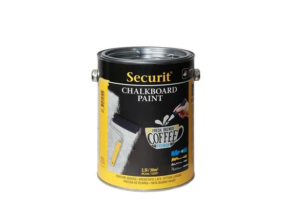 Securit PNT-BL-LA, 2500 ml, Svart, Matt, Burk
