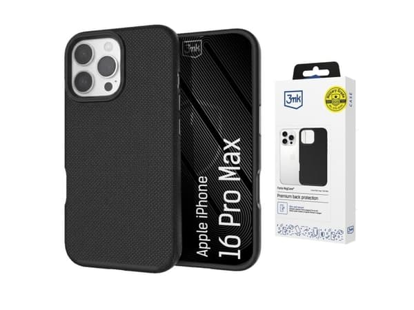 3mk Fortis MagCase for iPhone 16 Pro Max - svart