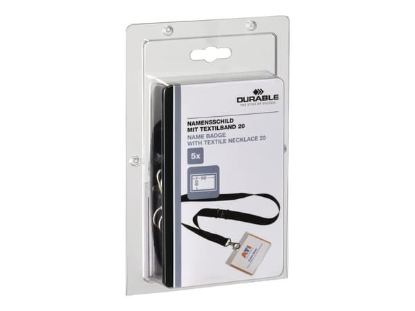 Durable 860001, Musta, 5 kpl