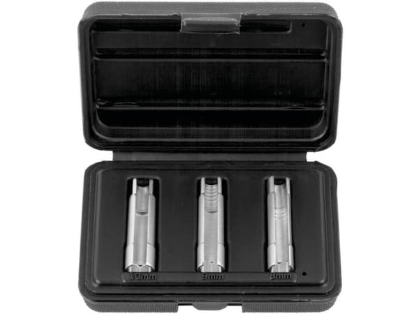 KS Tools 500.7350, Støpselsett, 3 hoder, Stål, 120 g