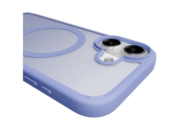 Puro gradient TPU-deksel kompatibelt med MagSafe til iPhone 17 - blå