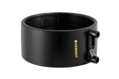 Geberit 90 mm sort PEH EL-svejsemuffe