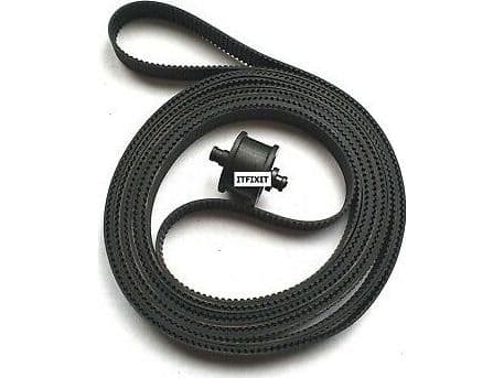 HP Q6659-60175, hihna, musta