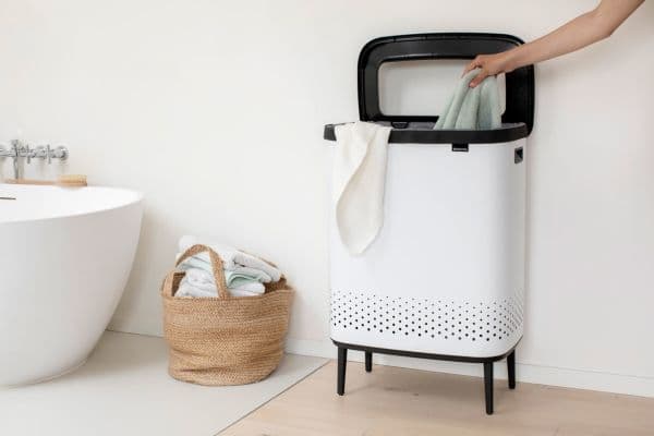 Brabantia 200540, 90 l, Rektangulær, Hvit, Sort, 540 mm, 320 mm