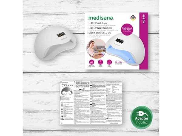 Medisana UV/LED kynsilamppu ND 880