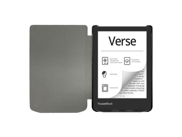 TechProtect SmartCase til PocketBook Verse / Pro / Lite - svart
