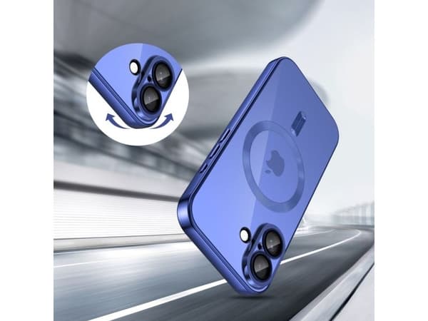 MAGFLEX Magsafe iPhone 17 Shiny Mist Blue