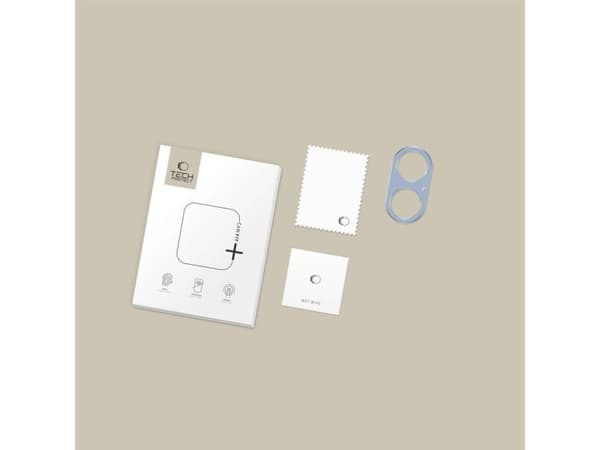Tech-Protect Camalloy Fit+ kameraglass til iPhone 17 - blå